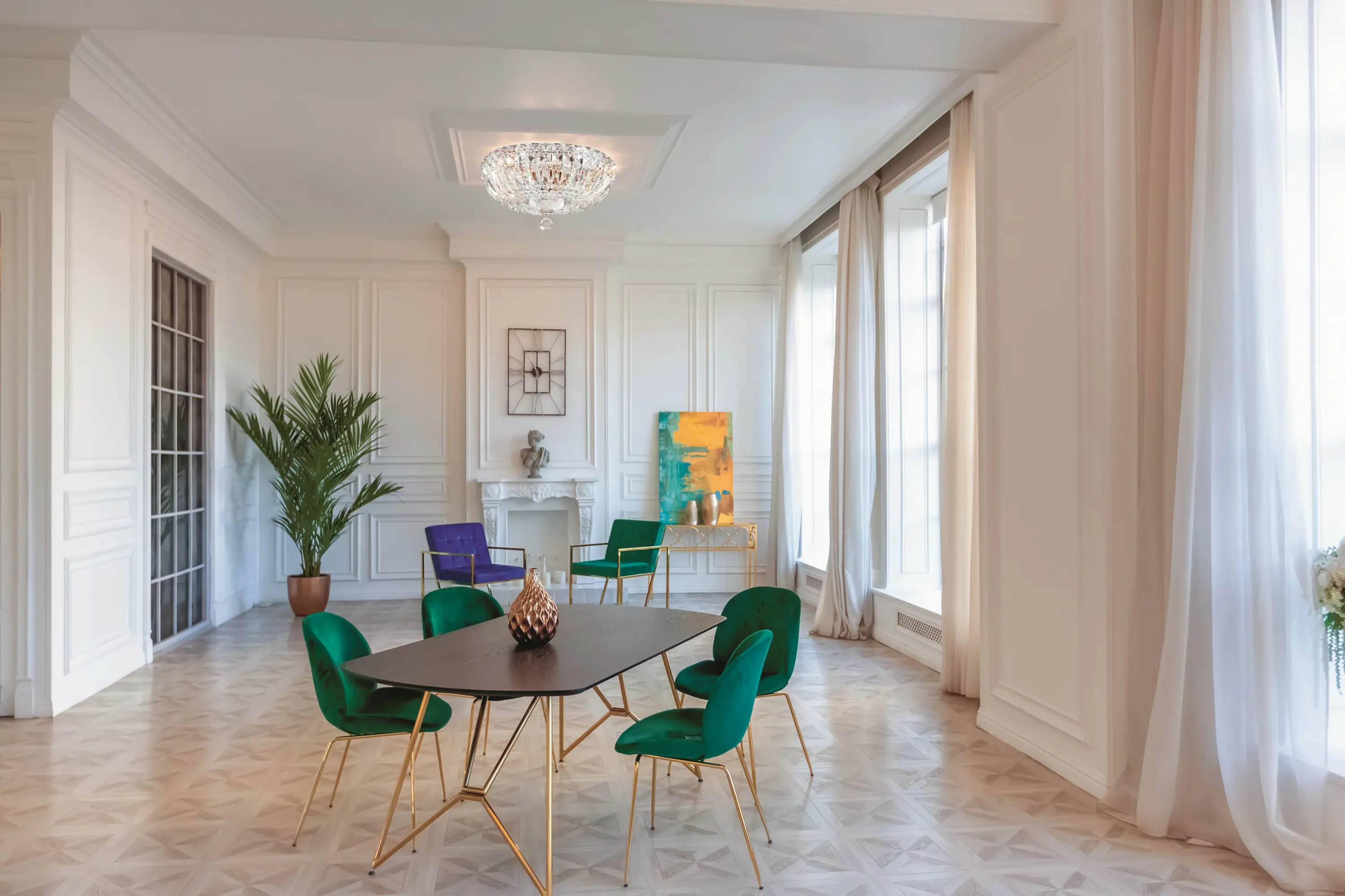 Люстра Maytoni DIA100-CL-03-G