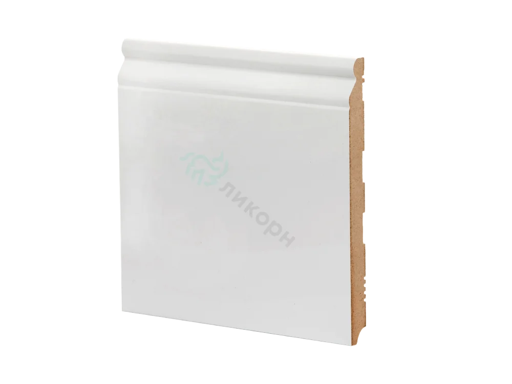 Плинтус МДФ белый Deartio K-19 185мм недорого