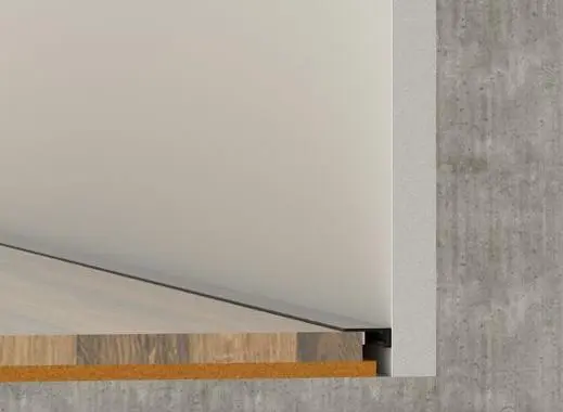 Микроплинтус Pro Design Mini 7067 R окрашенный по RAL в любой цвет