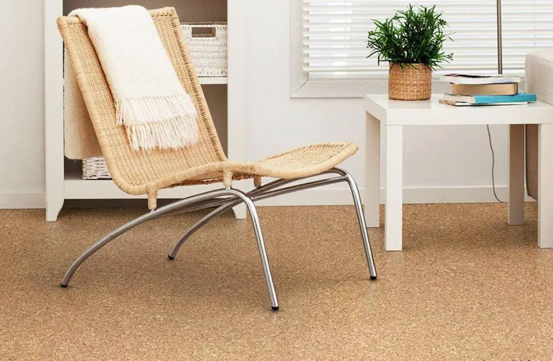 Пробковый пол на замках Mono (Швейцария)