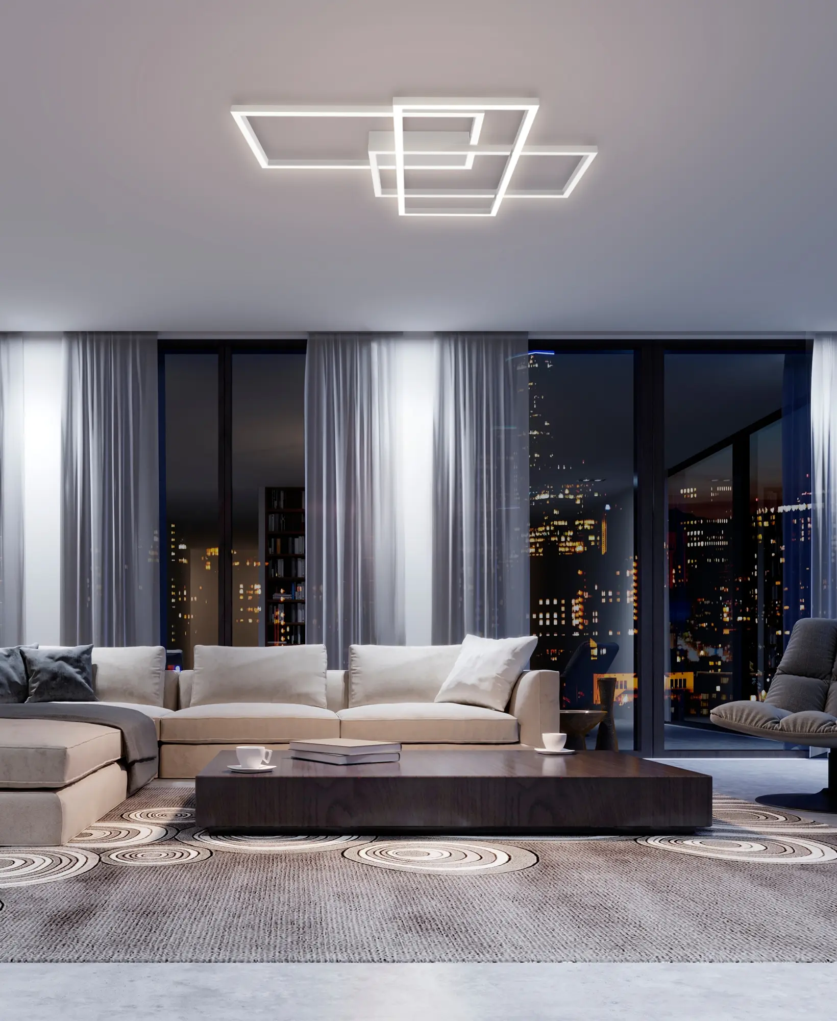 Потолочный светильник Maytoni MOD015CL-L80W