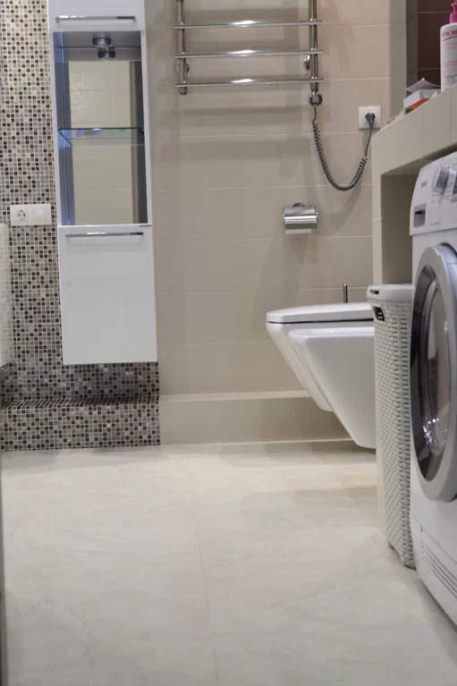 Кварцвиниловая плитка ПВХ для пола Decoria Office Tile DMS 261 Мрамор Анды СПб