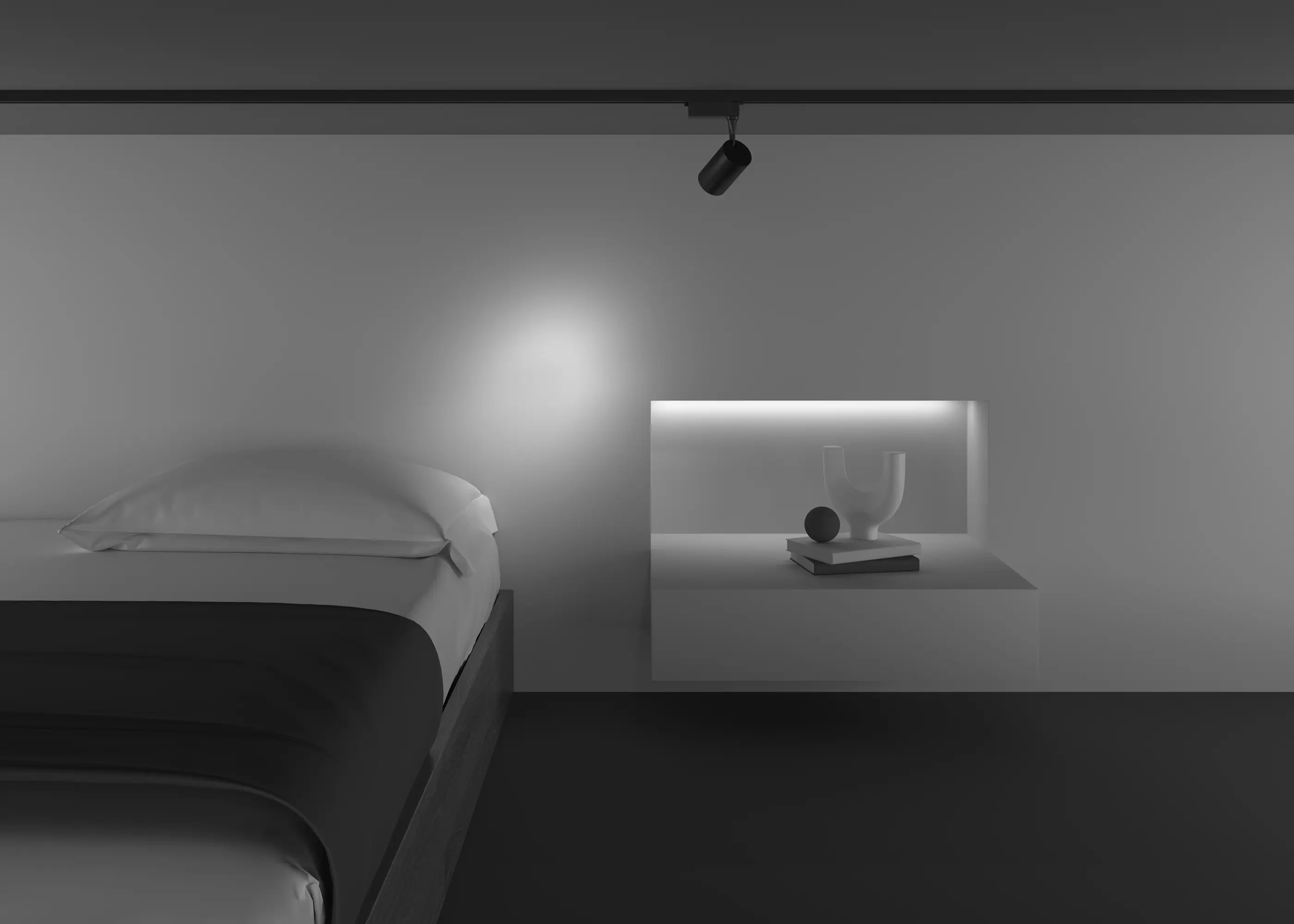 Трековый светильник Technical TR003-1-6W3K-S-B