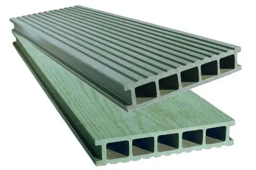 Террасная доска из ДПК EuroDeck Double Изумруд