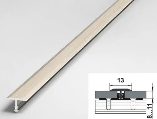 Порог одноуровневый стыкоперекрывающий Лука ПС-09 051 Сосна жемчужная