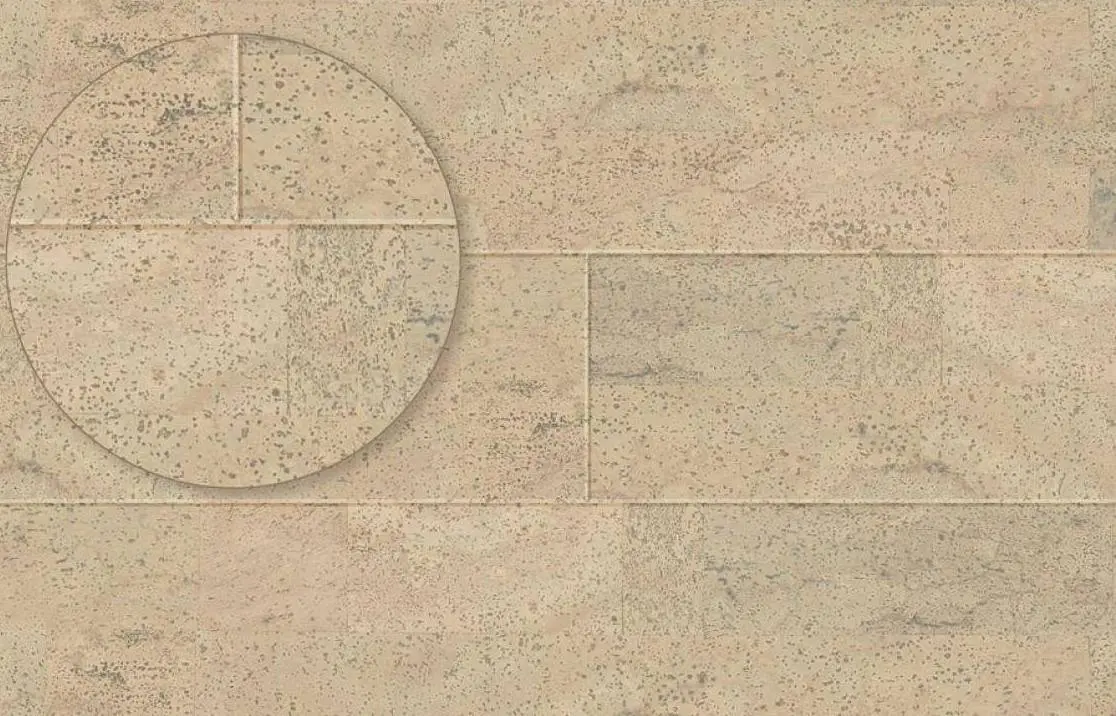 Пробковый пол на замках Fantasie Vanilla плюсы