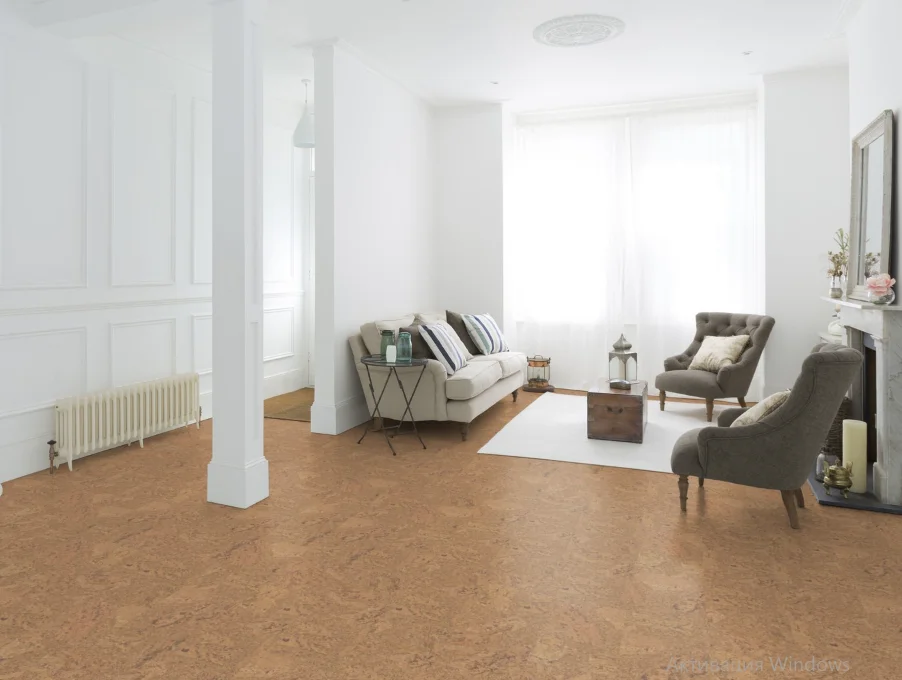 Плавающий пробковый пол Wicanders Originals Accent O841002 в интерьере