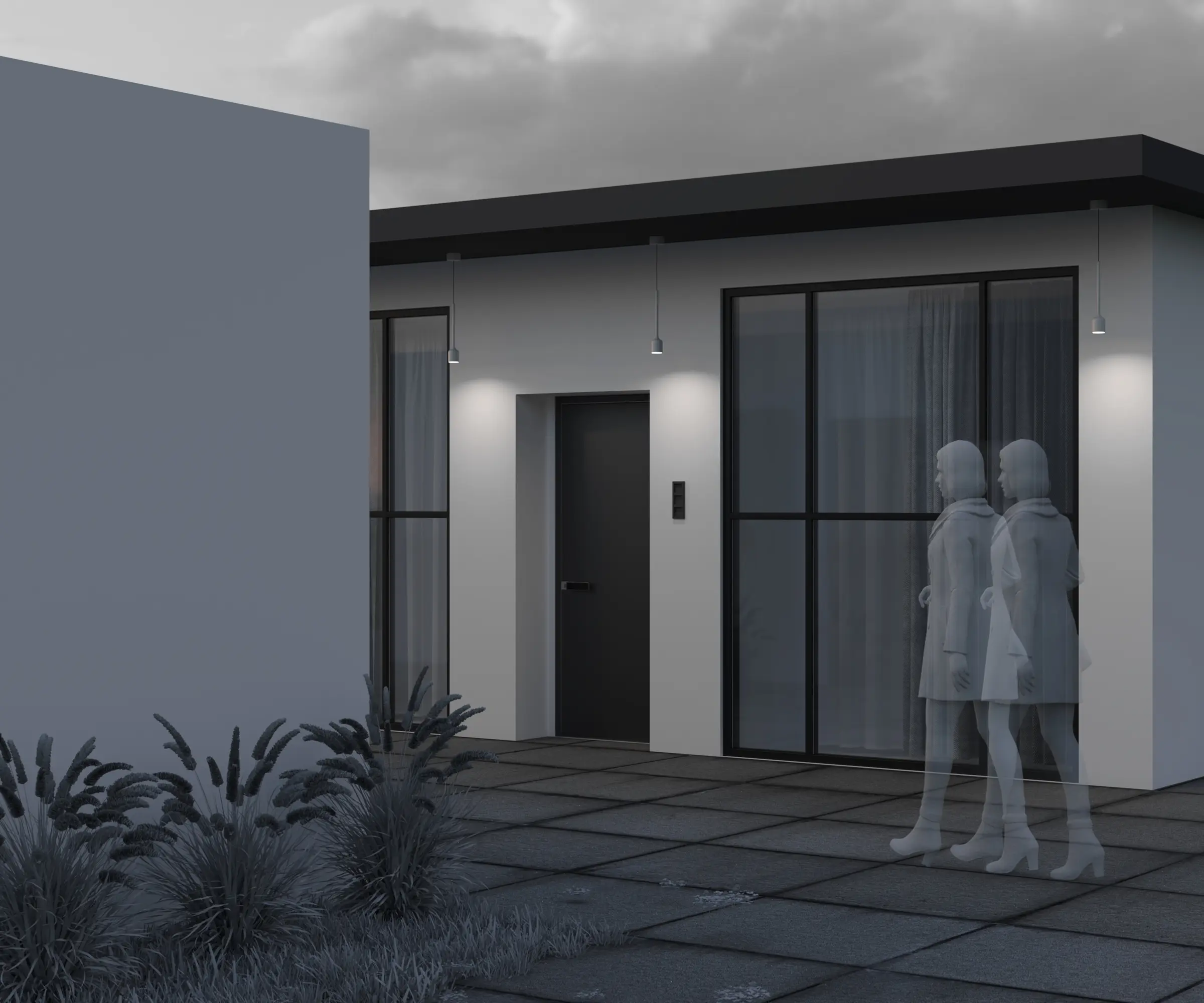 Подвесной светильник Outdoor O491PL-L6W3K