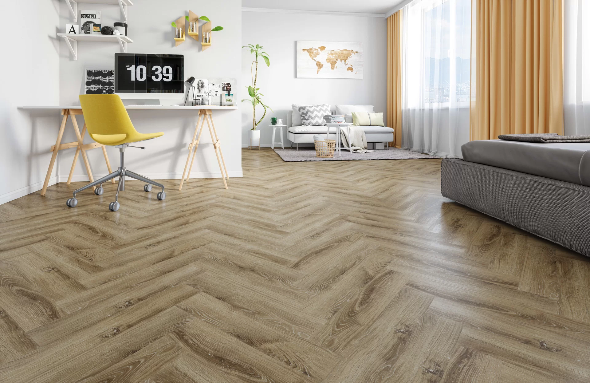 Кварцевый ламинат Fargo Parquet Дуб Коломбо 33-385-7 купить