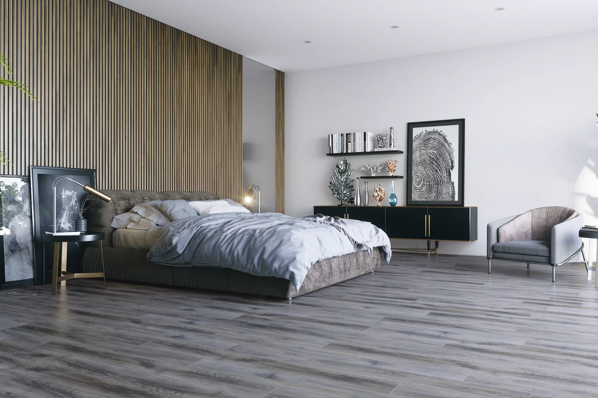 Кварцевый ламинат на замках Fargo Дуб Дакота 366-1 недорого