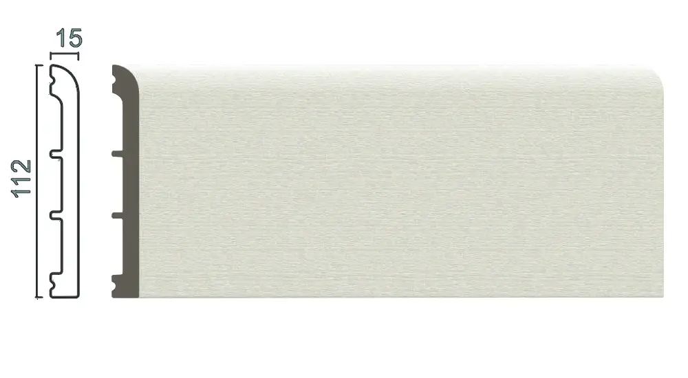 Плинтус из полистирола напольный купить недорого