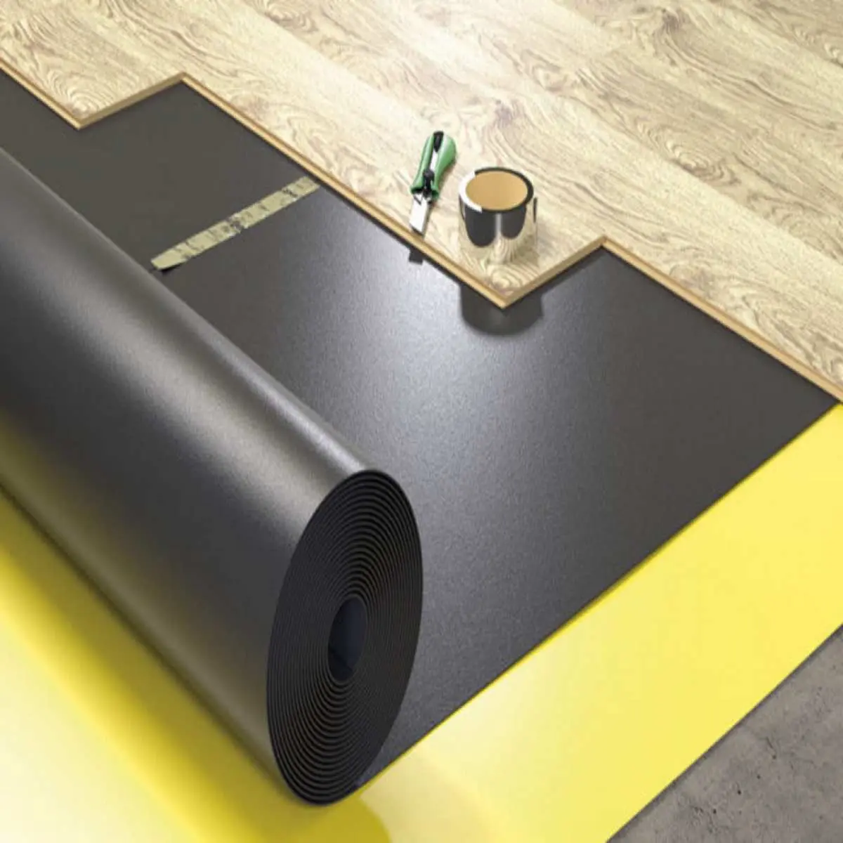 Подложка под кварцвинил ART EAST BASE 1 мм для ламината SPC