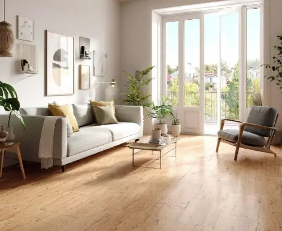 Пробка или кварцвинил на кухню-гостиную