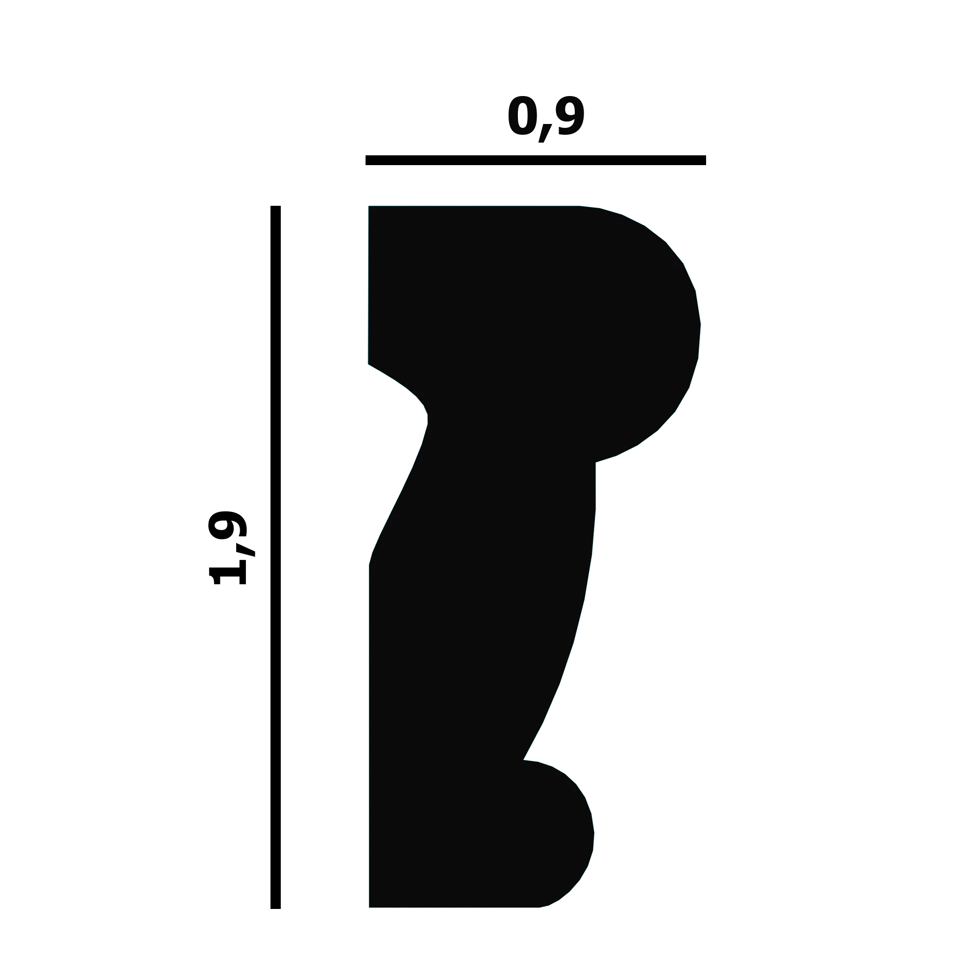 Молдинг P25 Перфект Плюс лепнина