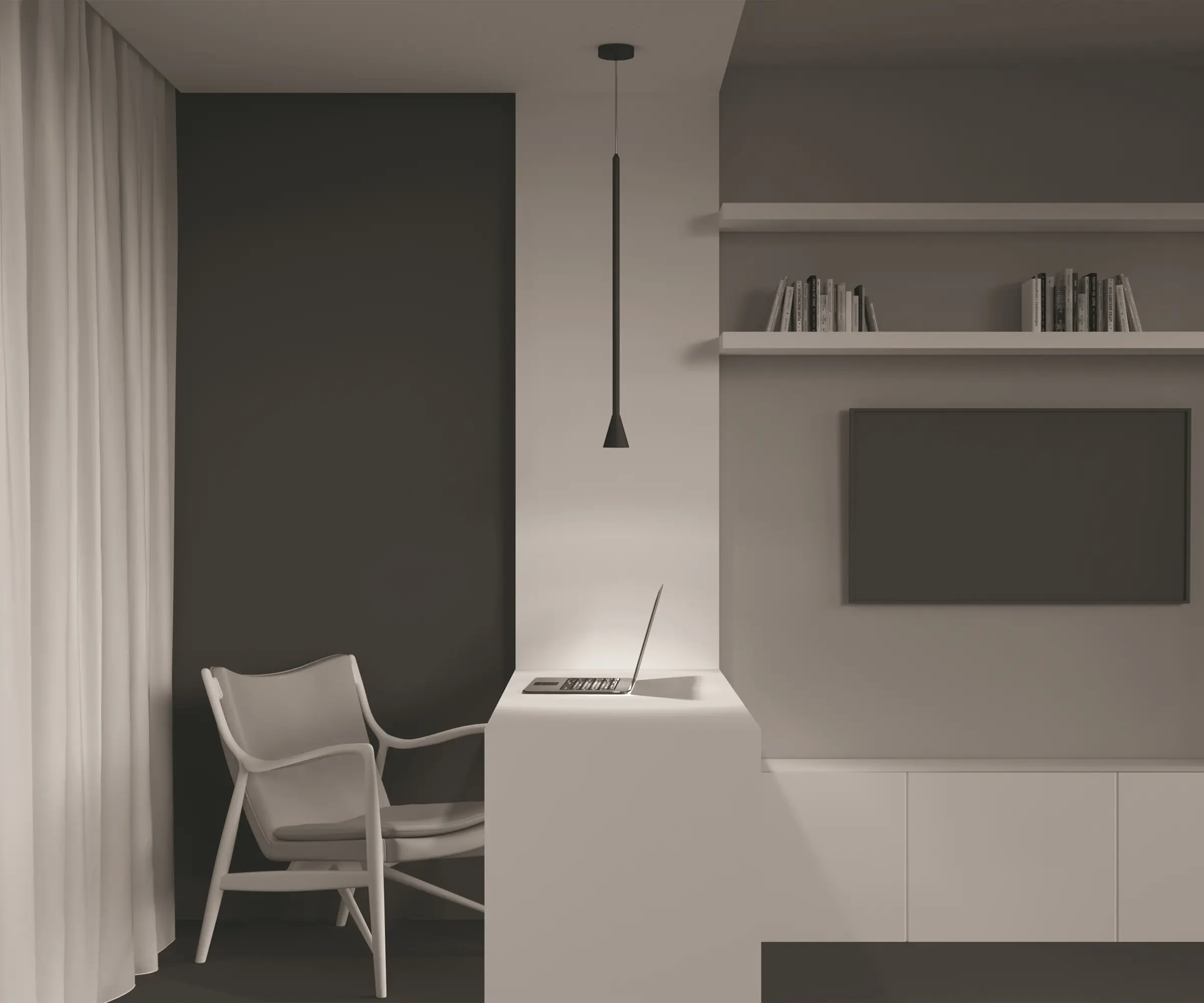 Подвесной светильник Technical P064PL-01B