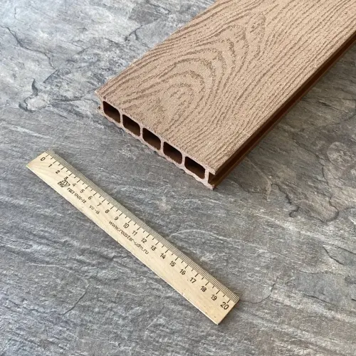 Террасная доска из ДПК Latitudo Euro 139х27 мм цвет Шоколад купить недорого