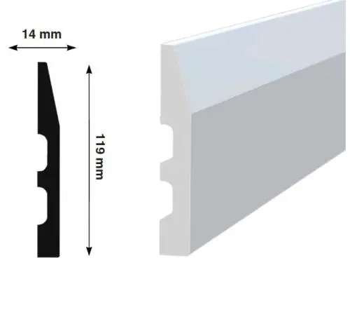 Плинтус из полистирола напольный цена