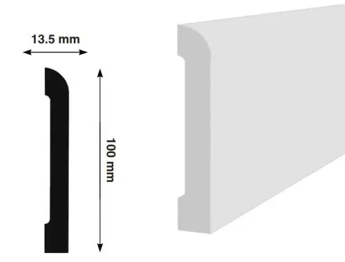 Плинтус из полистирола напольный цена