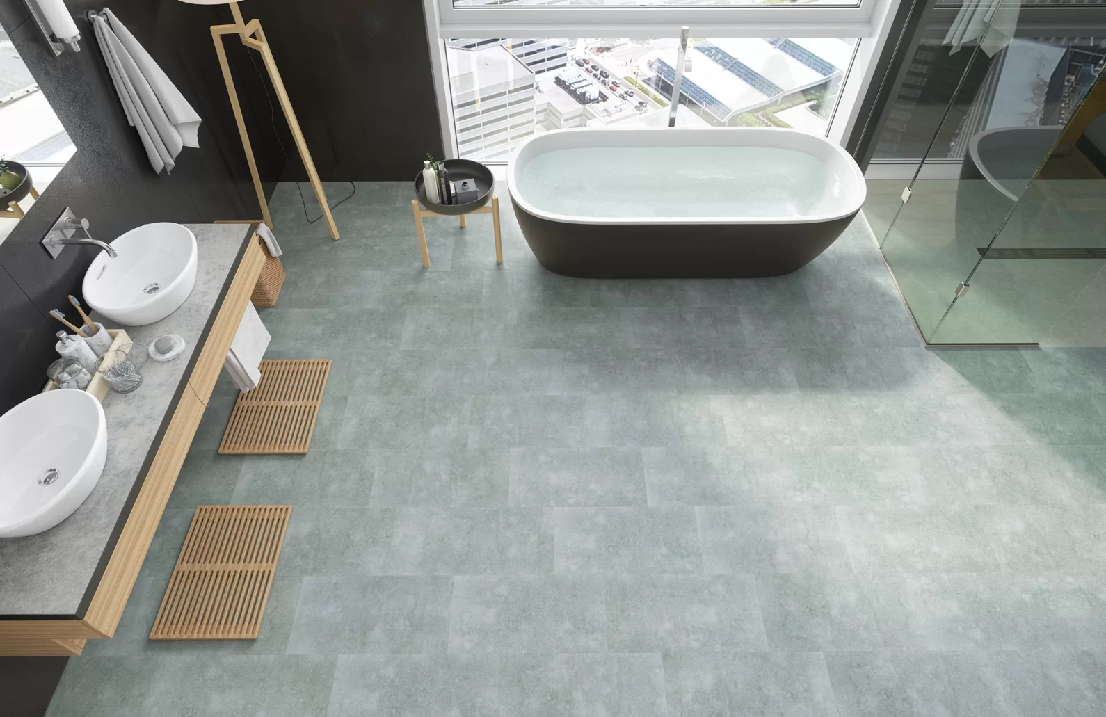 Кварцевый ламинат Fargo Stone Королевский Оникс YC48008-10 купить