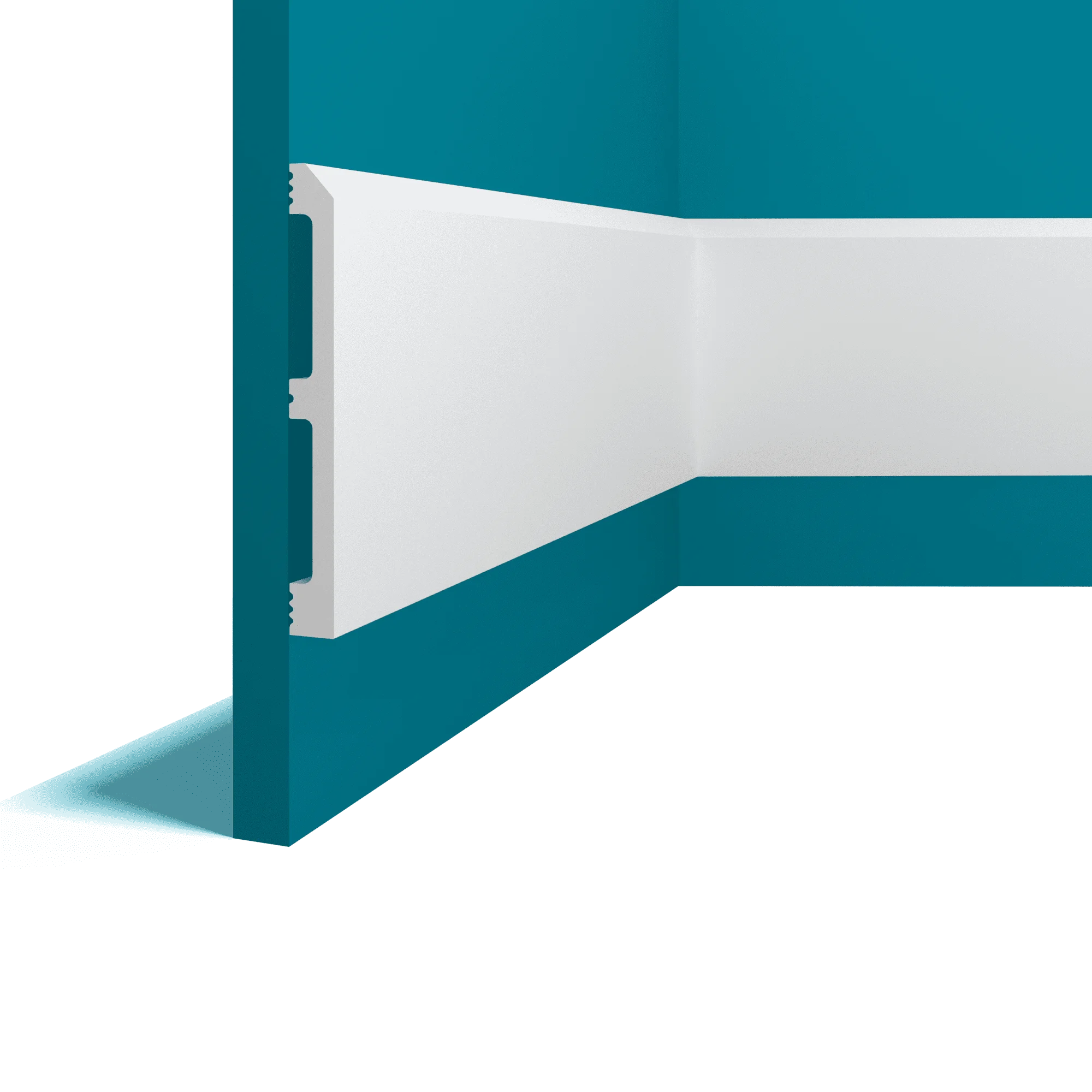 Плинтус из дюрополимера в интерьере