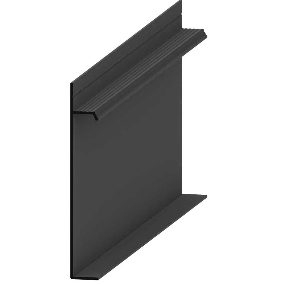 Скрытый плинтус Pro Design UNIVERSAL 235 B Черный муар купить