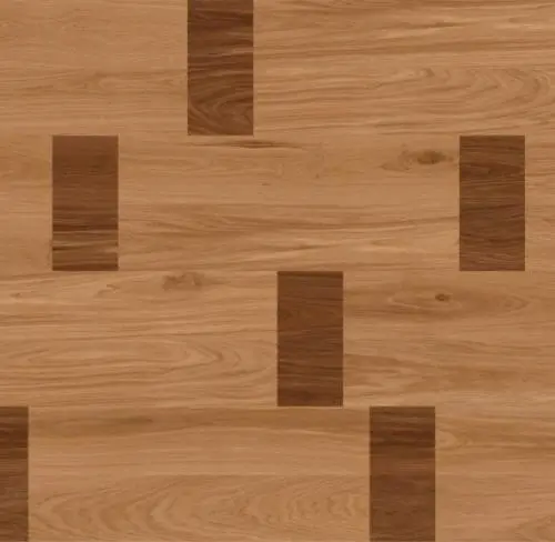 Пробковый пол с принтом