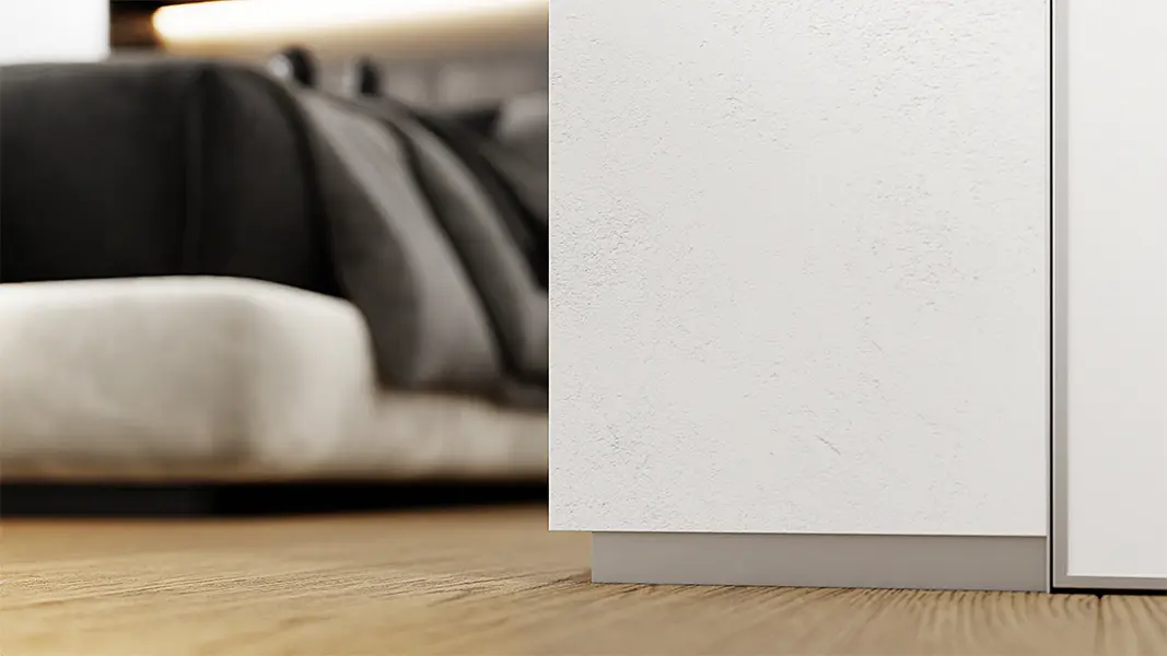 Теневой профиль напольный 20 мм Серебристый без покрытия 98-69-20 купить