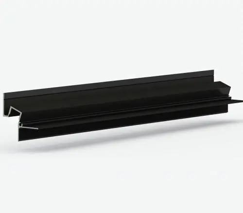 Теневой потолочный профиль Laconistiq Gips черный матовый алюминий