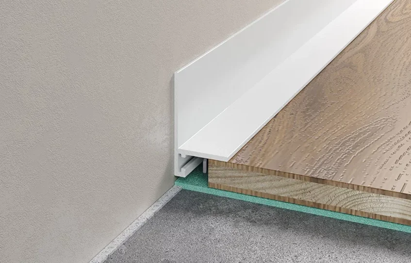 Микроплинтус Laconistiq L MAX Белый муар