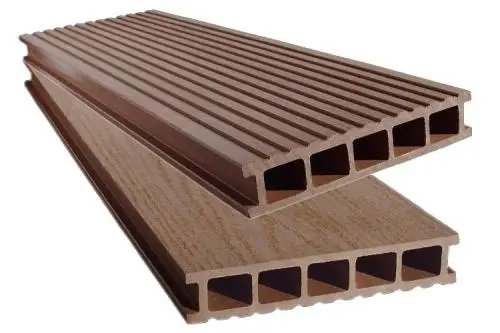 Террасная доска из ДПК EuroDeck Double Шоколад