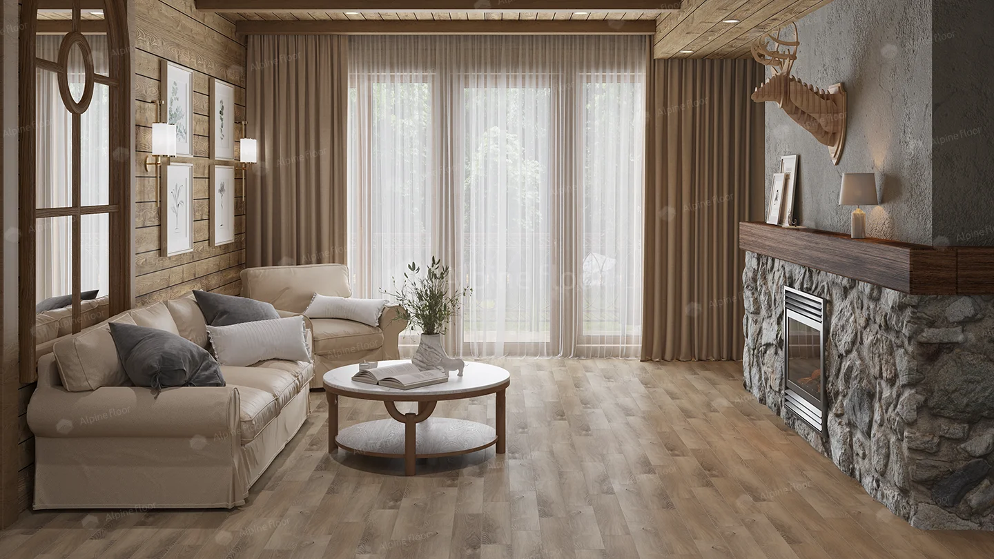 Кварцвиниловая плитка Alpine floor Parquet LVT Дуб Синистра ECO 16-17 купить