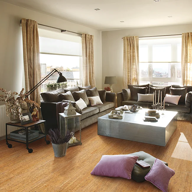 4 мм клеевой пробковый пол Wicanders C9D2001 Blaze под PU лаком от прямого поставщика