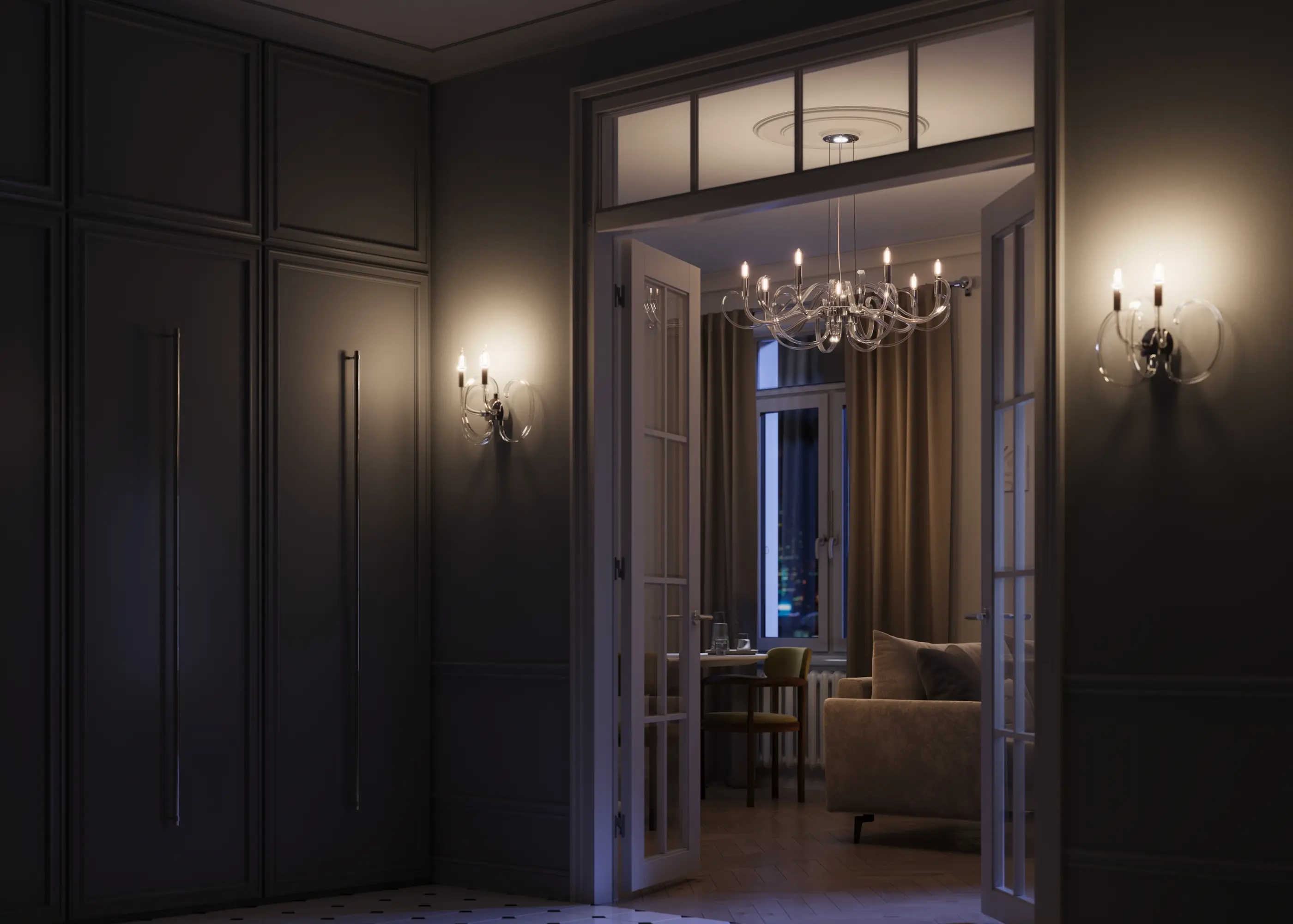 Люстра Maytoni MOD051PL-07TR