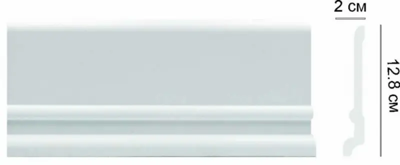 Плинтус из дюрополимера в интерьере