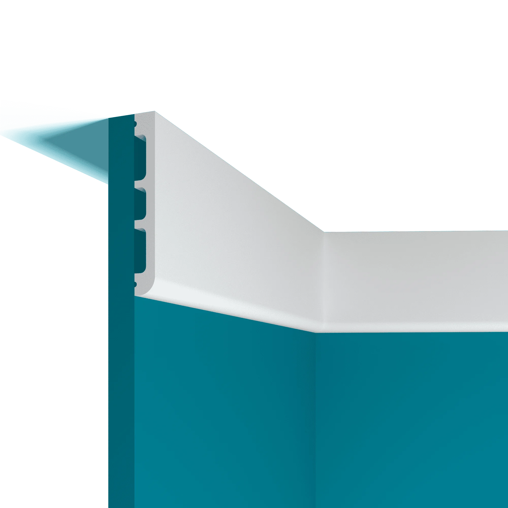 Плинтус из дюрополимера в интерьере