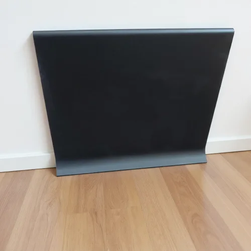 Алюминиевый плинтус L формы 10 см черный BFM ProFILE 010-100 купить