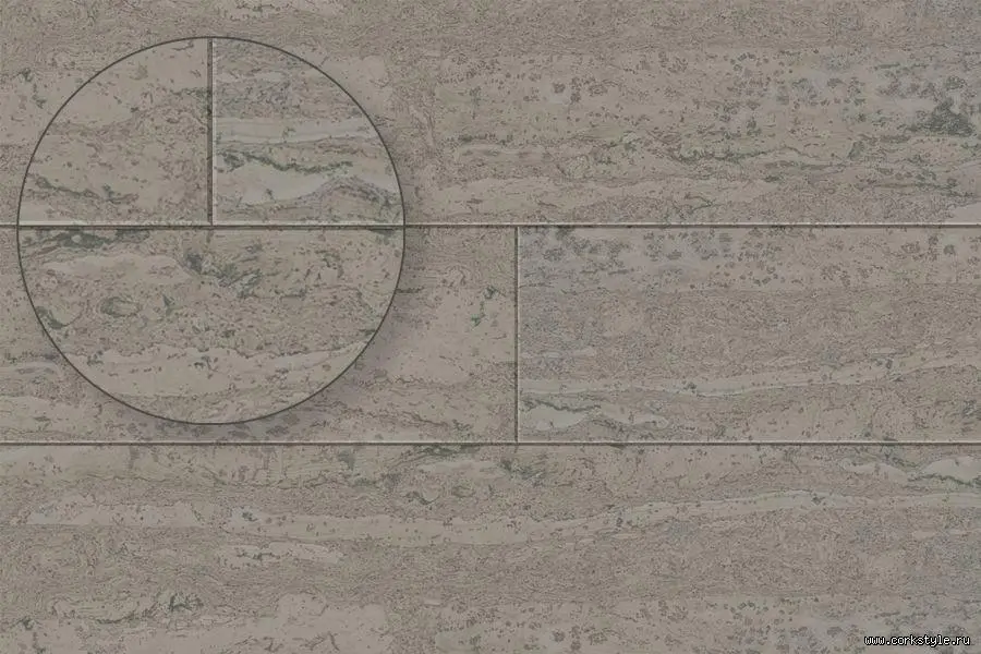 Пробковый пол на замках (ламинат) Comprido Smoke плюсы