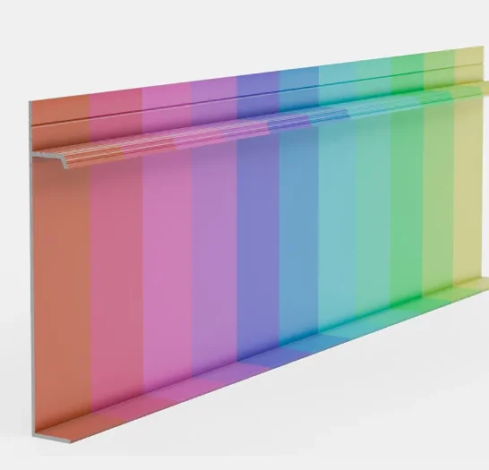 Скрытый плинтус Pro Design UNIVERSAL 235 R крашенный по RAL купить