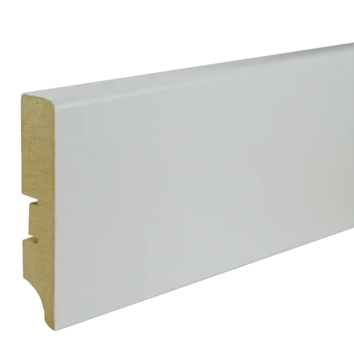 Белый плинтус МДФ купить в Москве
