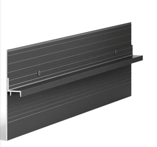 Теневой плинтус регулируемый Laconistiq UNIVERSAL PANEL чёрный анодированный купить