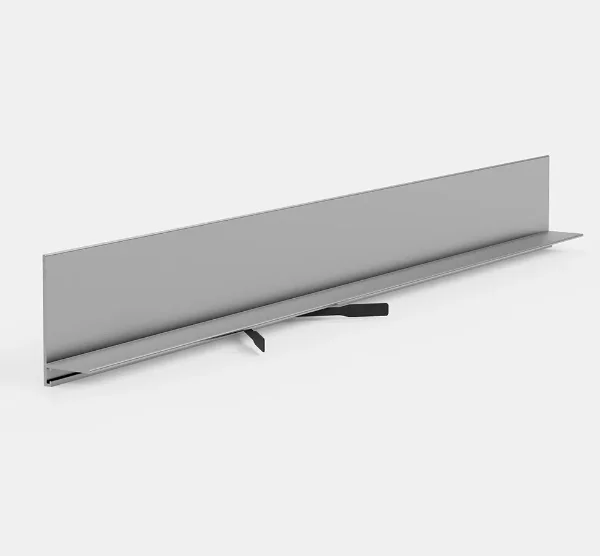 Щелевой микроплинтус Pro Design Mini L 601A анодированный серебро