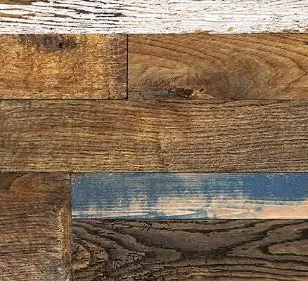 Пробковый пол с дизайном под дерево