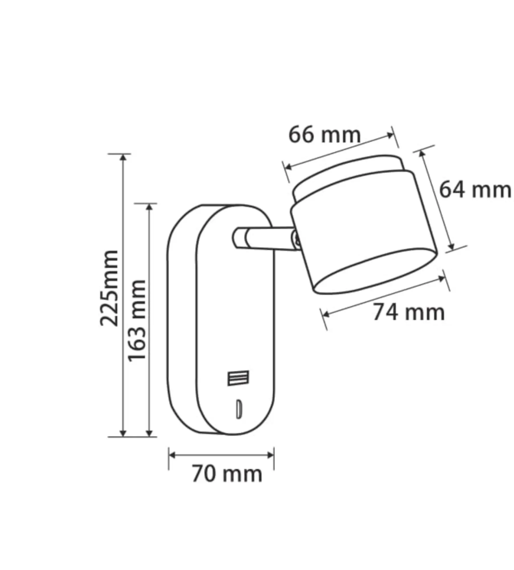 Настенный светильник (бра) Freya FR10004WL-L4W