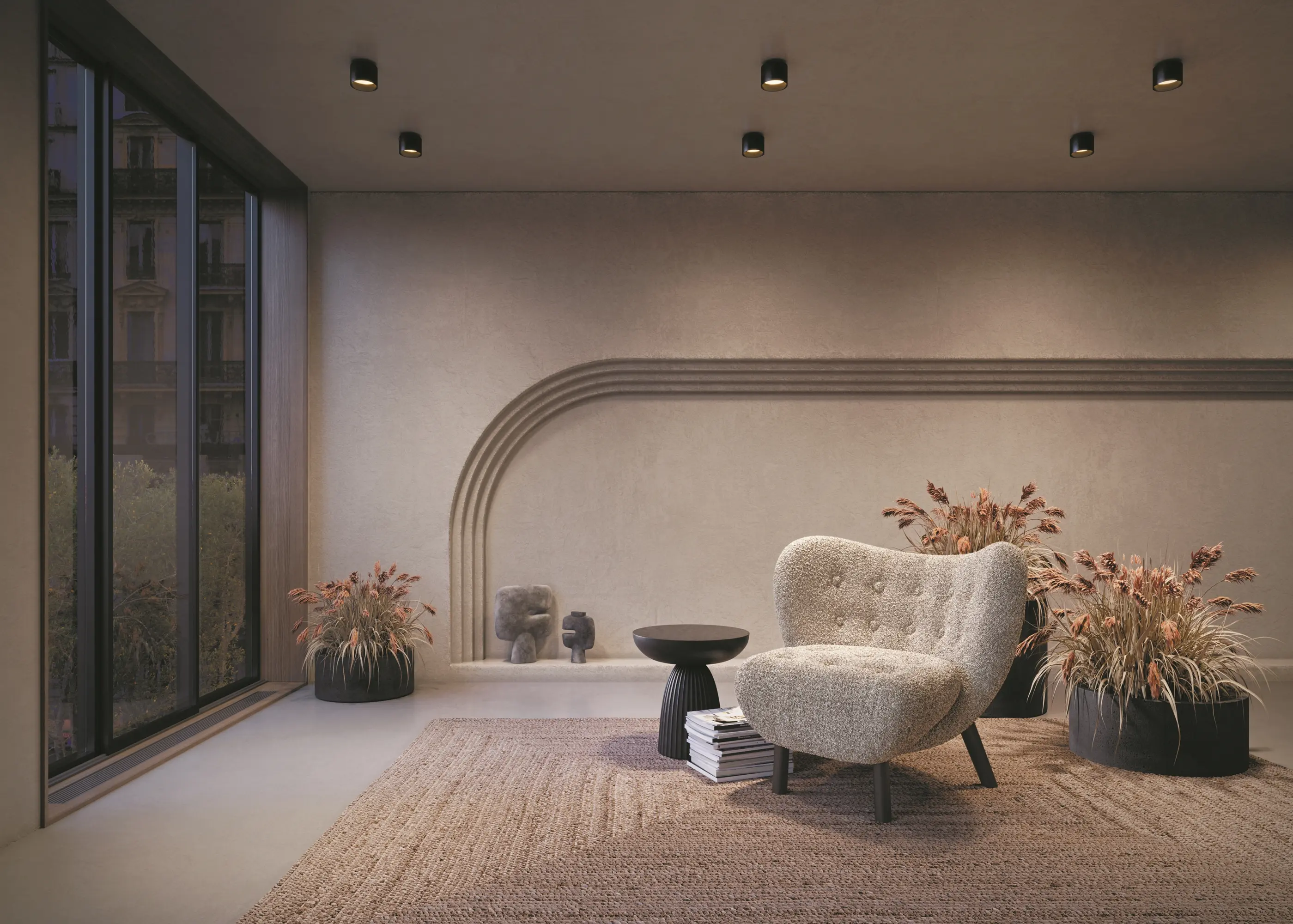 Потолочный светильник Technical C009CW-L12B