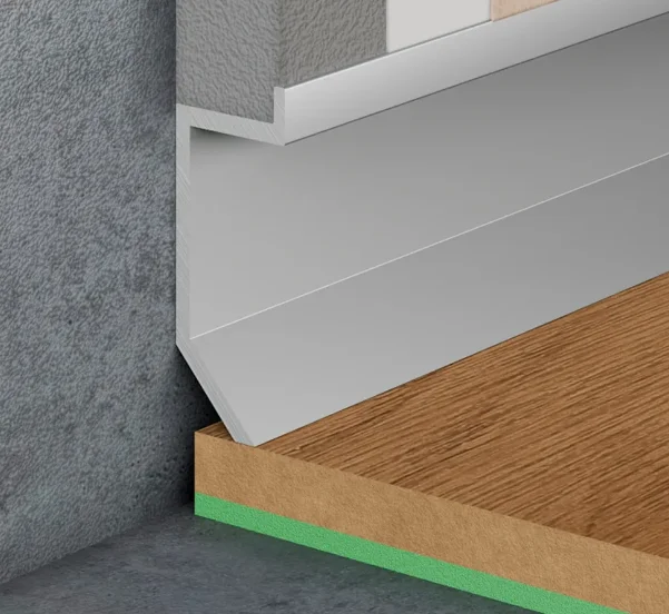 Теневой плинтус скрытого монтажа Pro Design Slim 723 A анодированный в Москве