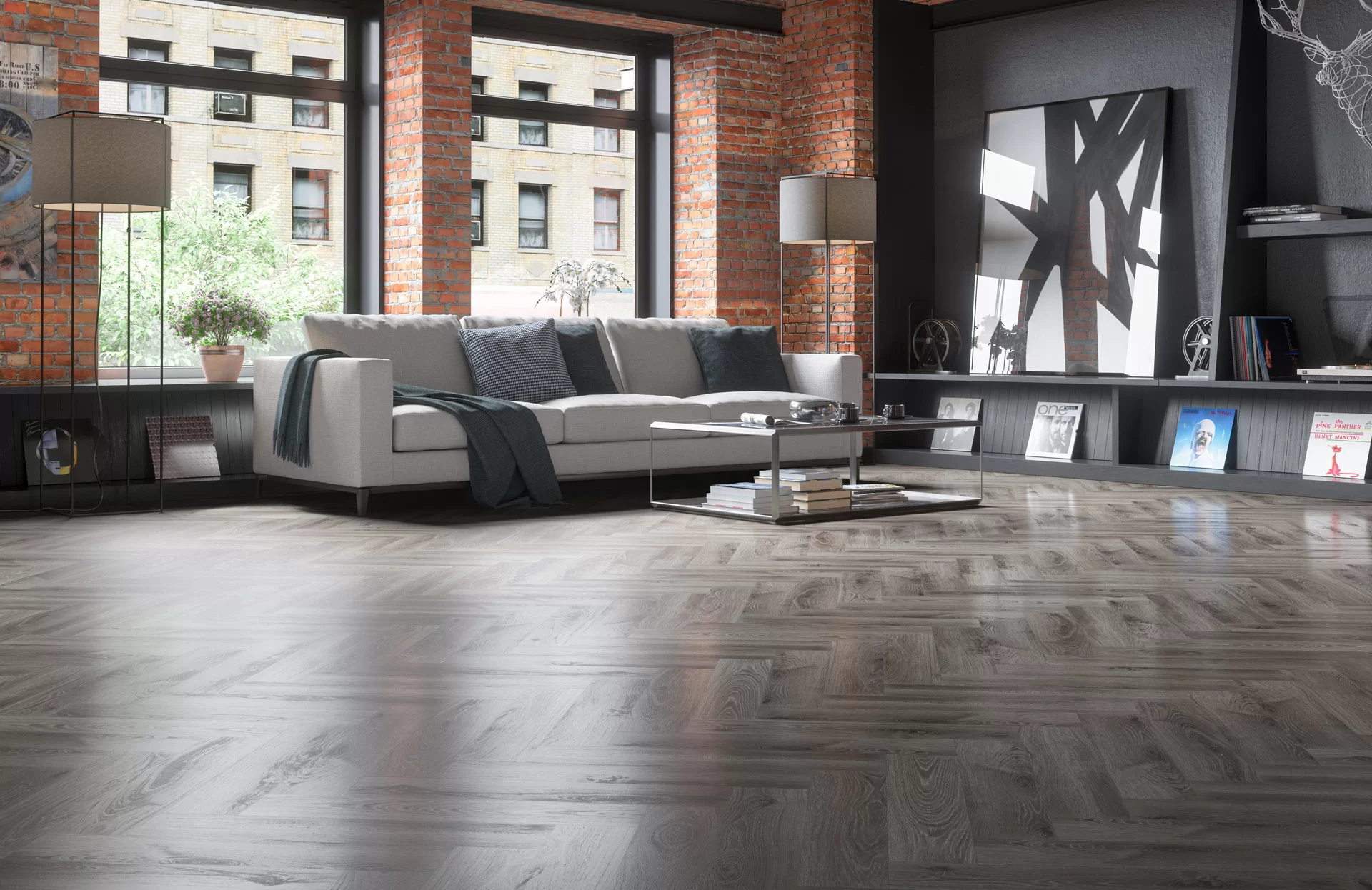 Кварцевый ламинат Fargo Паркет Parquet Дуб Скальный 33-385-2 купить