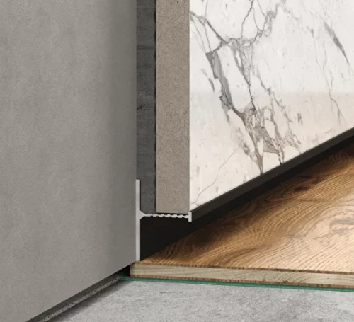 Теневой плинтус Laconistiq Reverse 2.0 чёрный анодированный купить