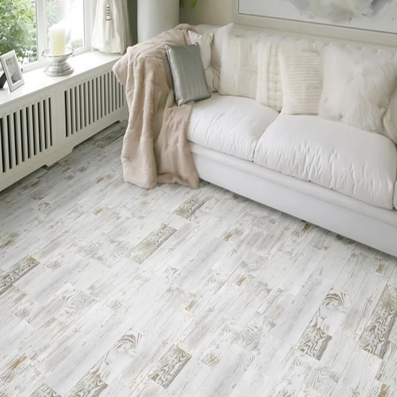 Пробковый пол с дизайном под дерево