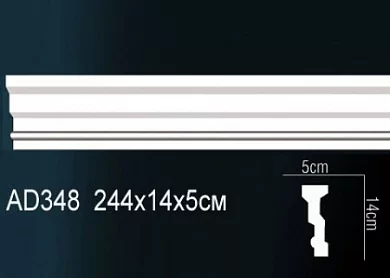 Молдинг из полиуретана Perfect AD348 цена