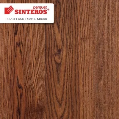 Паркетная доска Sinteros Коллекция EUROPLANK Ясень Mокко цена